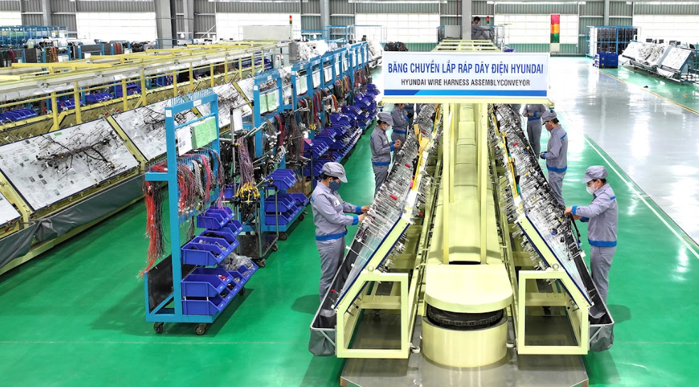 3 side conveyor for wiring harness