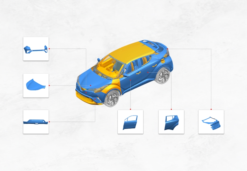 Body Chassis Auto Parts THACO INDUSTRIES