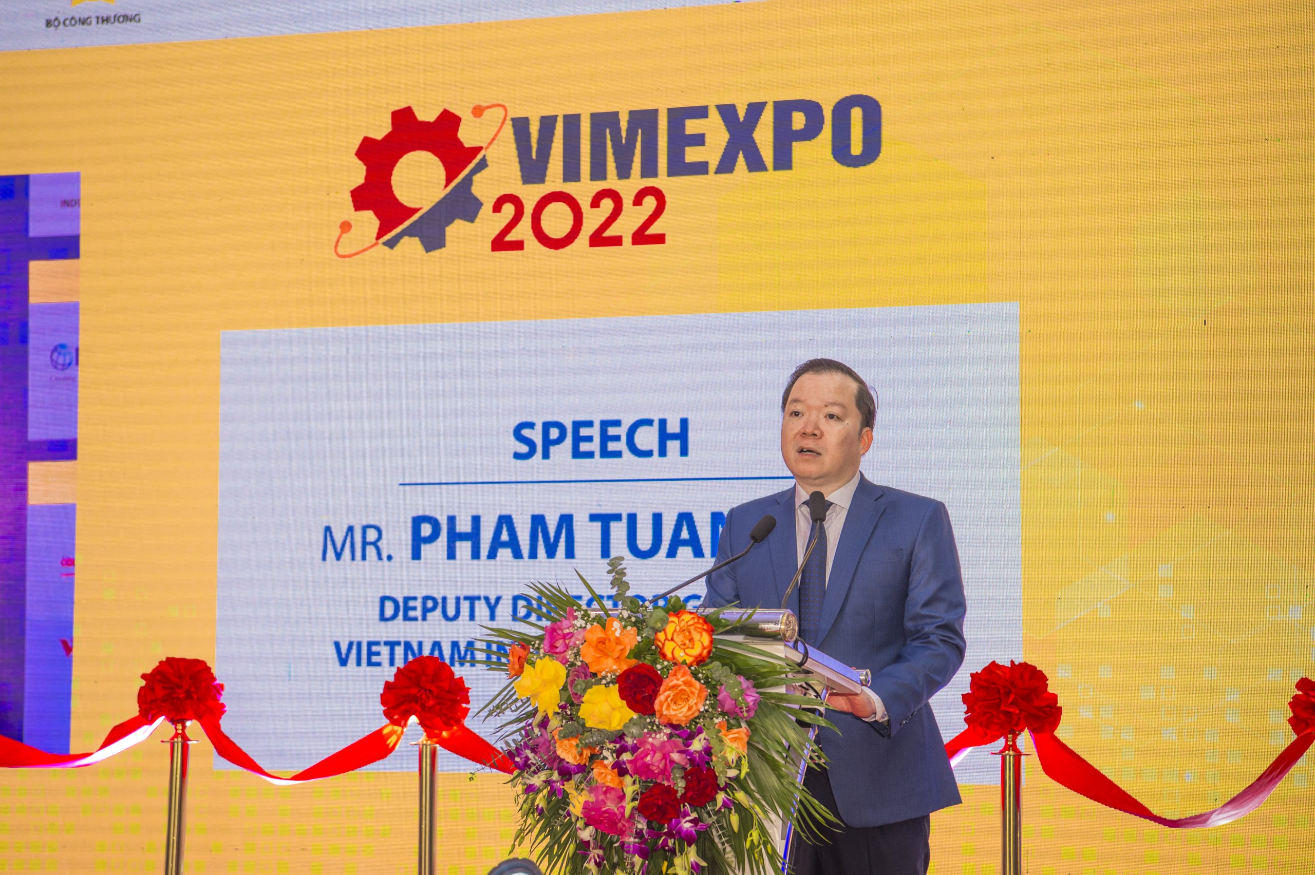 Mr. Pham Tuan Anh – Deputy General Director of the Vietnam Industry Agency under the Ministry of Industry and Trade - gave the opening speech.