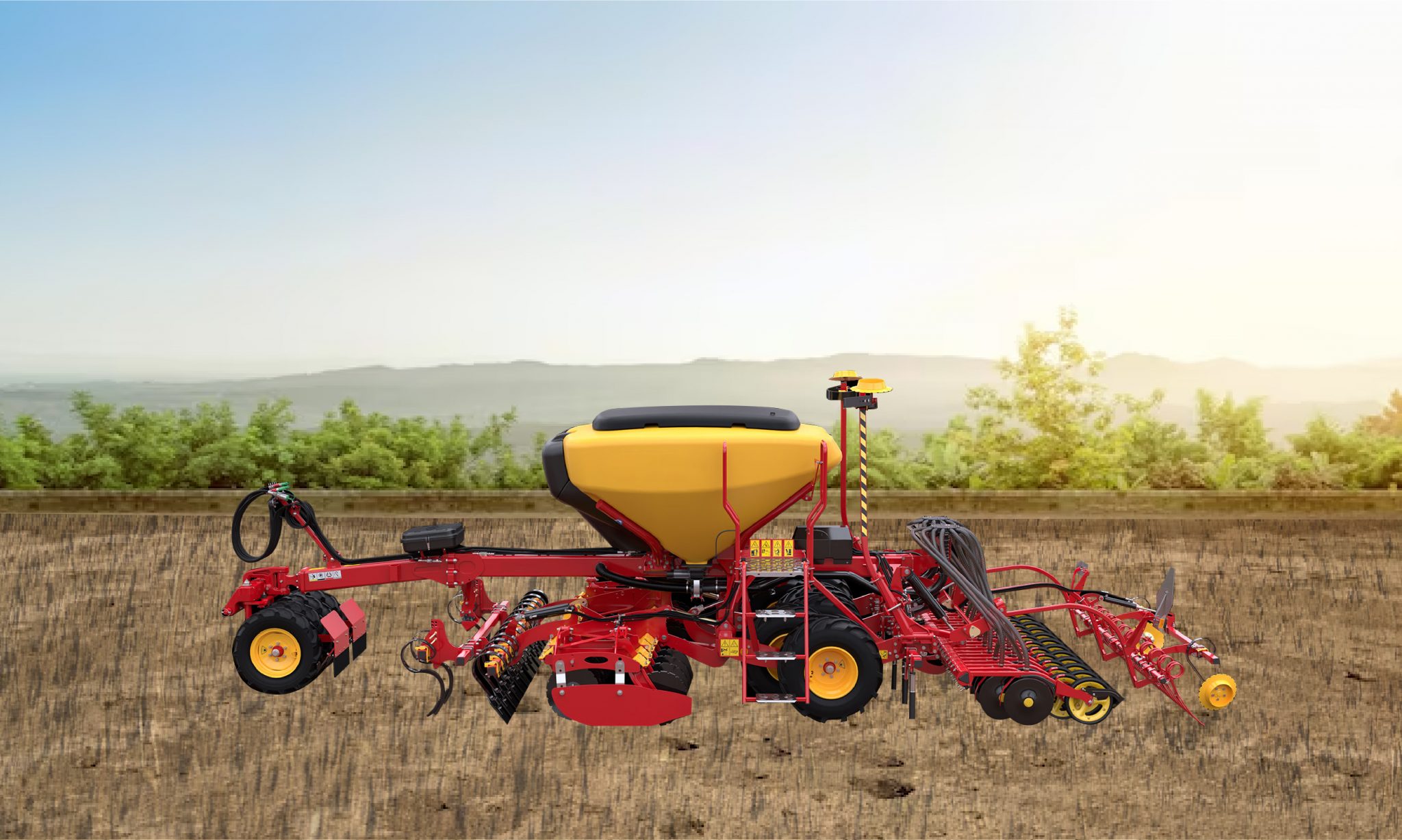 Agricultural equipment improves efficiency and reduces manual work