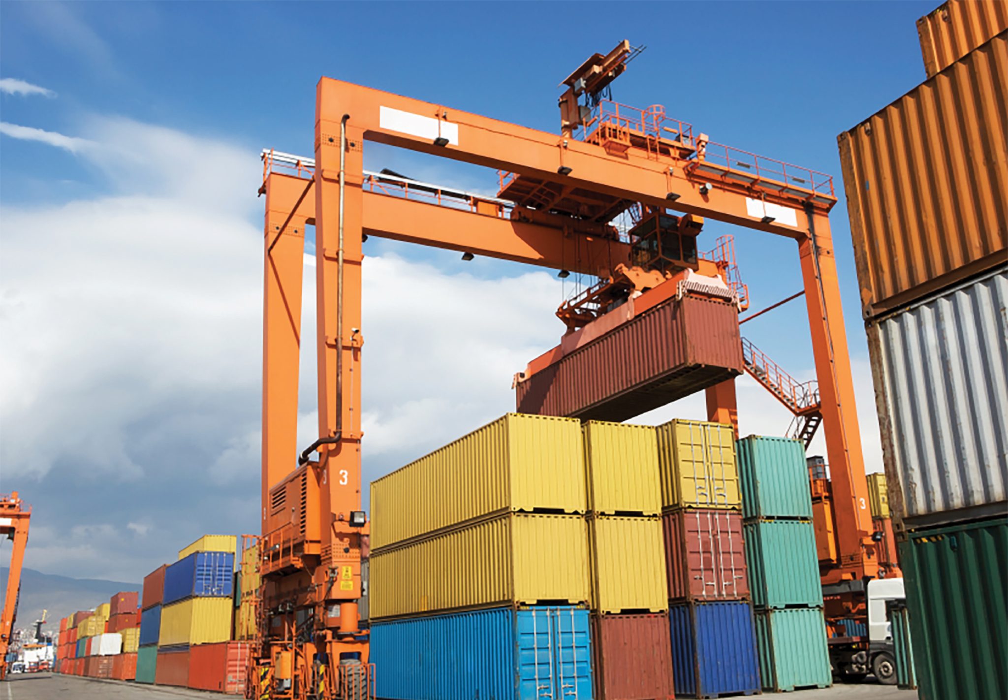 RTG gantry crane parameters