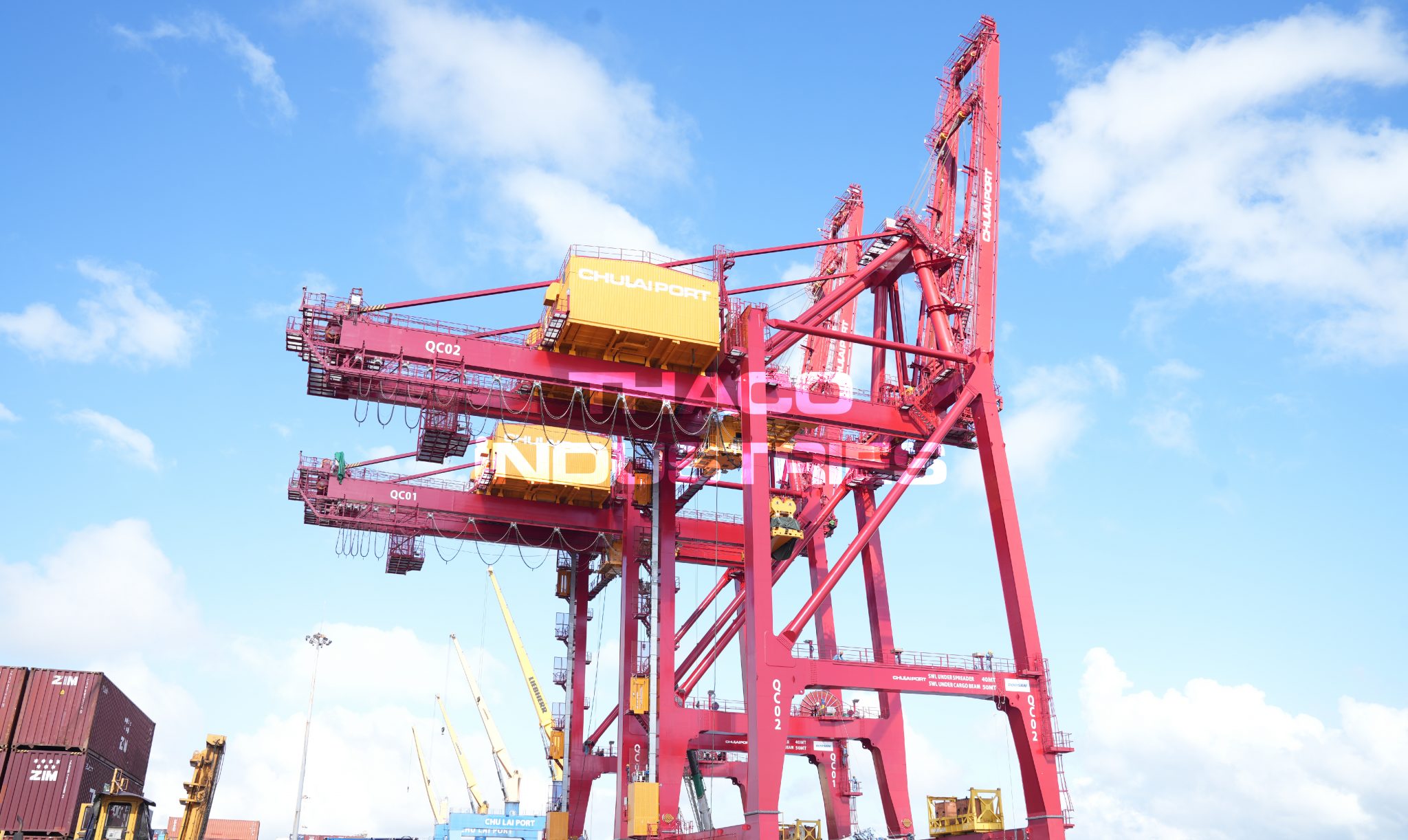 Reputable crane supplier in Vietnam