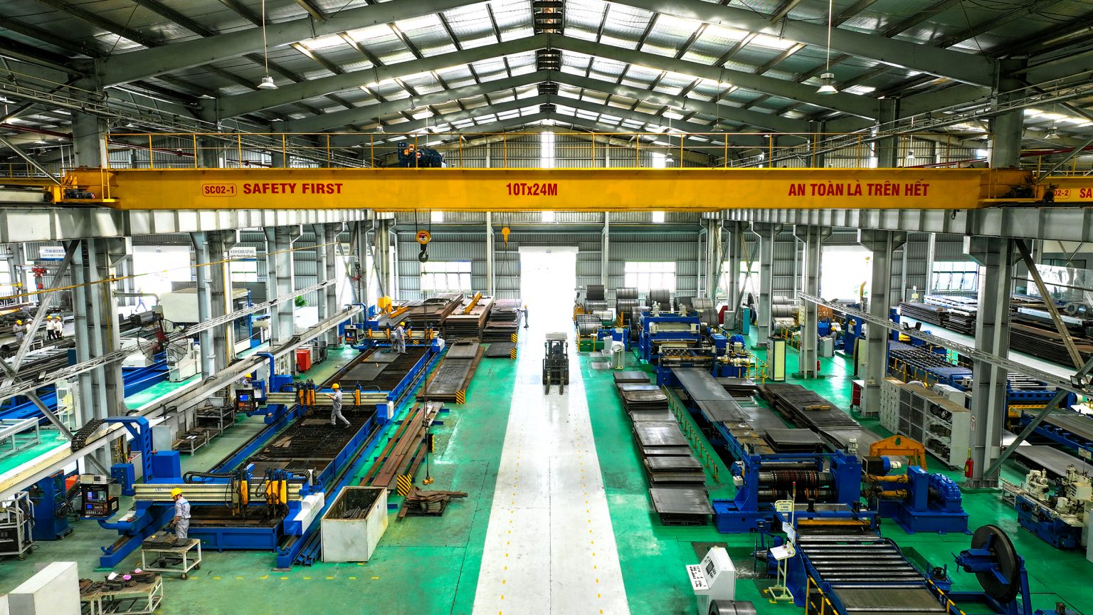 Always confirm load capacity before designing and installing a crane