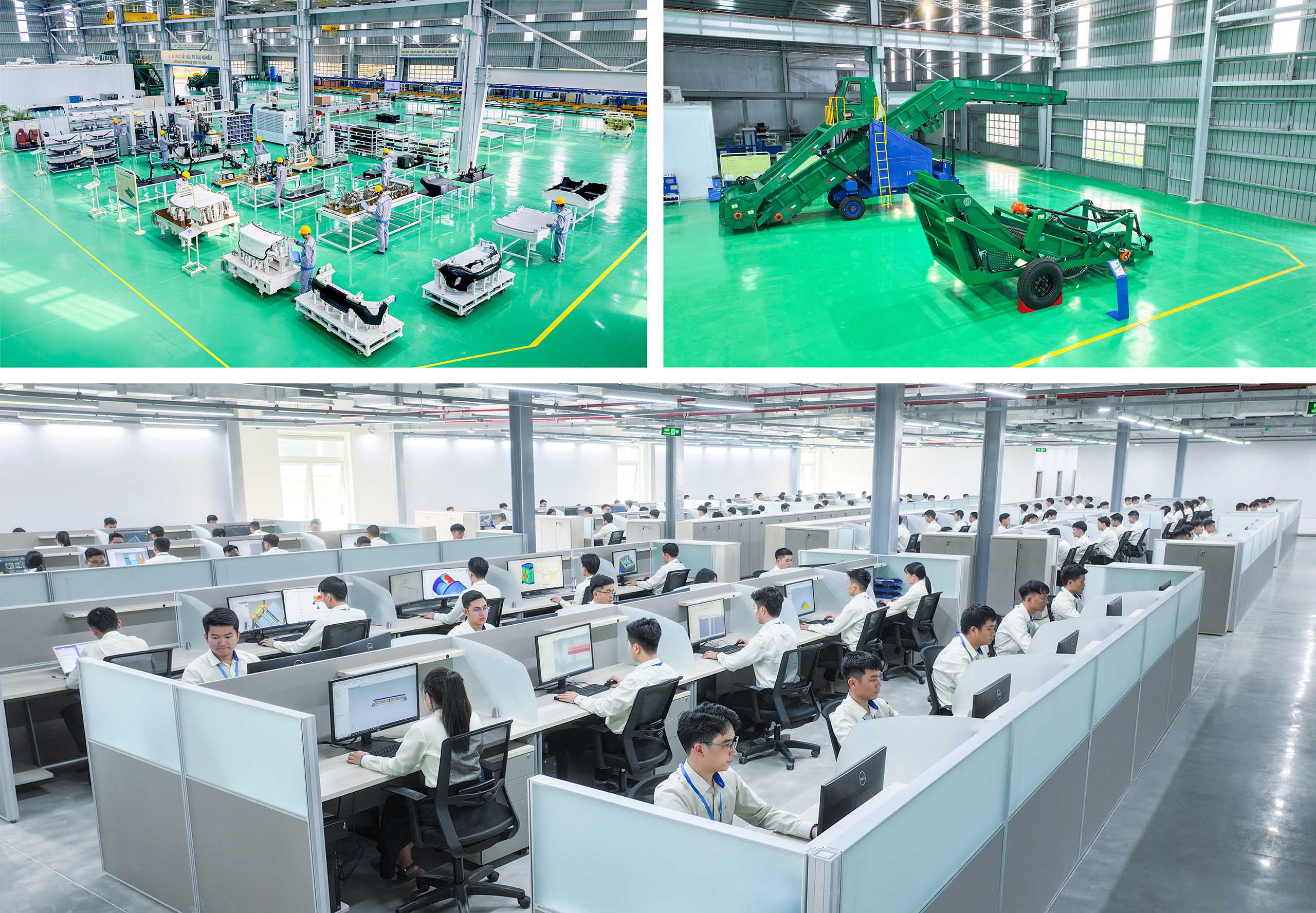 Trung tâm R&D THACO INDUSTRIES sở hữu đội ngũ chuyên gia và kỹ sư có chuyên môn sâu cùng hệ thống trang thiết bị tiên tiến và các phần mềm thiết kế, mô phỏng hiện đại