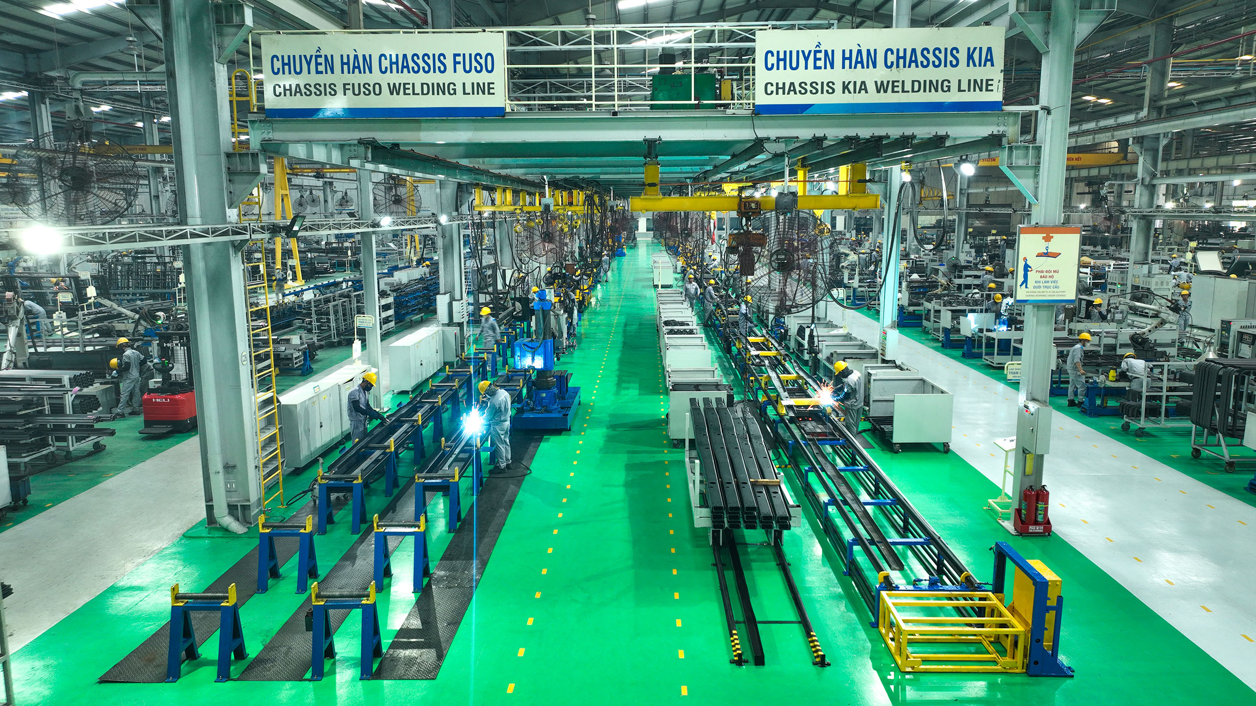 Chuyền hàn Chassis