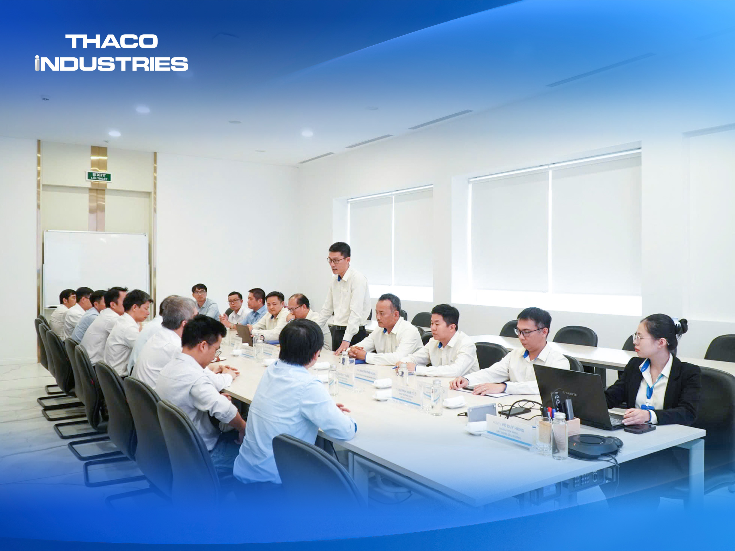 Đoàn Trường Đại học Bách khoa - Đại học Đà Nẵng làm việc tại THACO INDUSTRIES