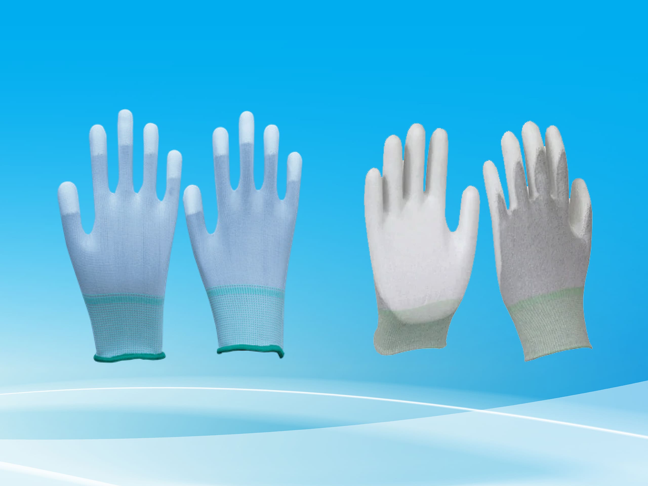 Lapro PU-coated gloves for grip and protection