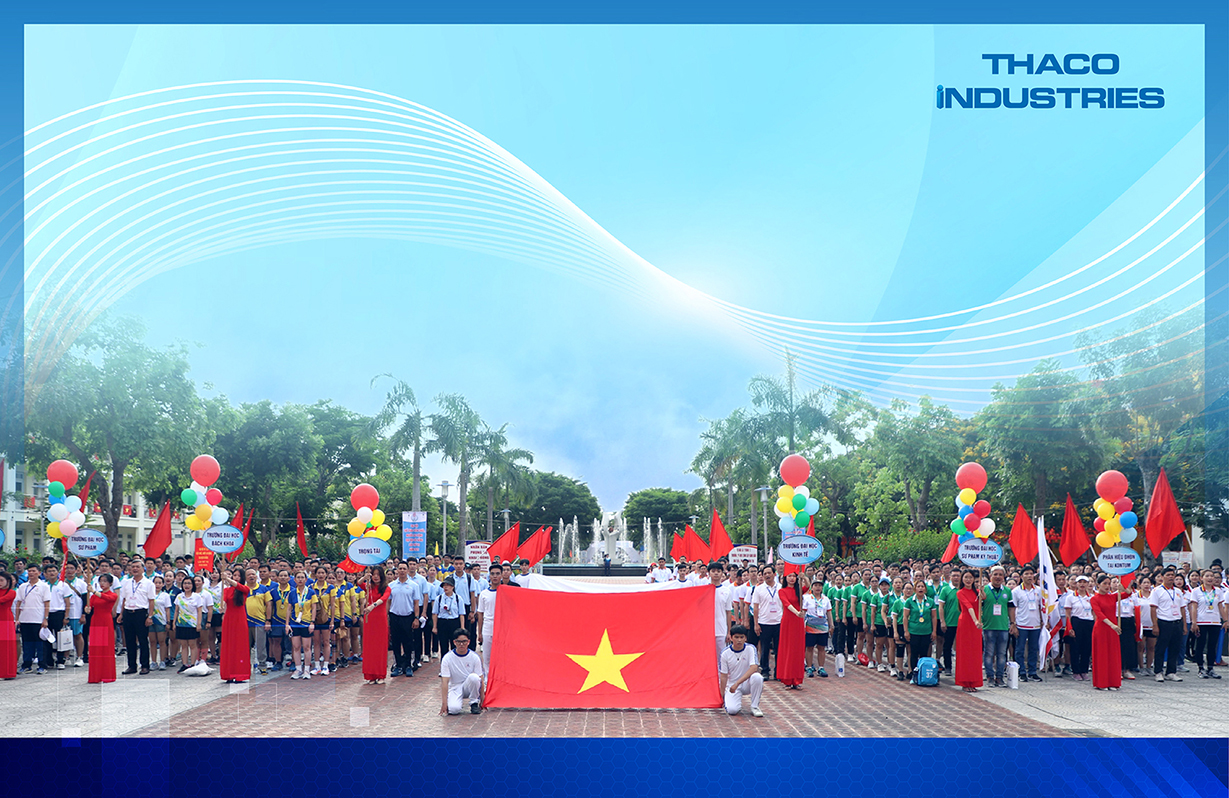 THACO INDUSTRIES là nhà tài trợ chính đồng hành cùng chương trình.