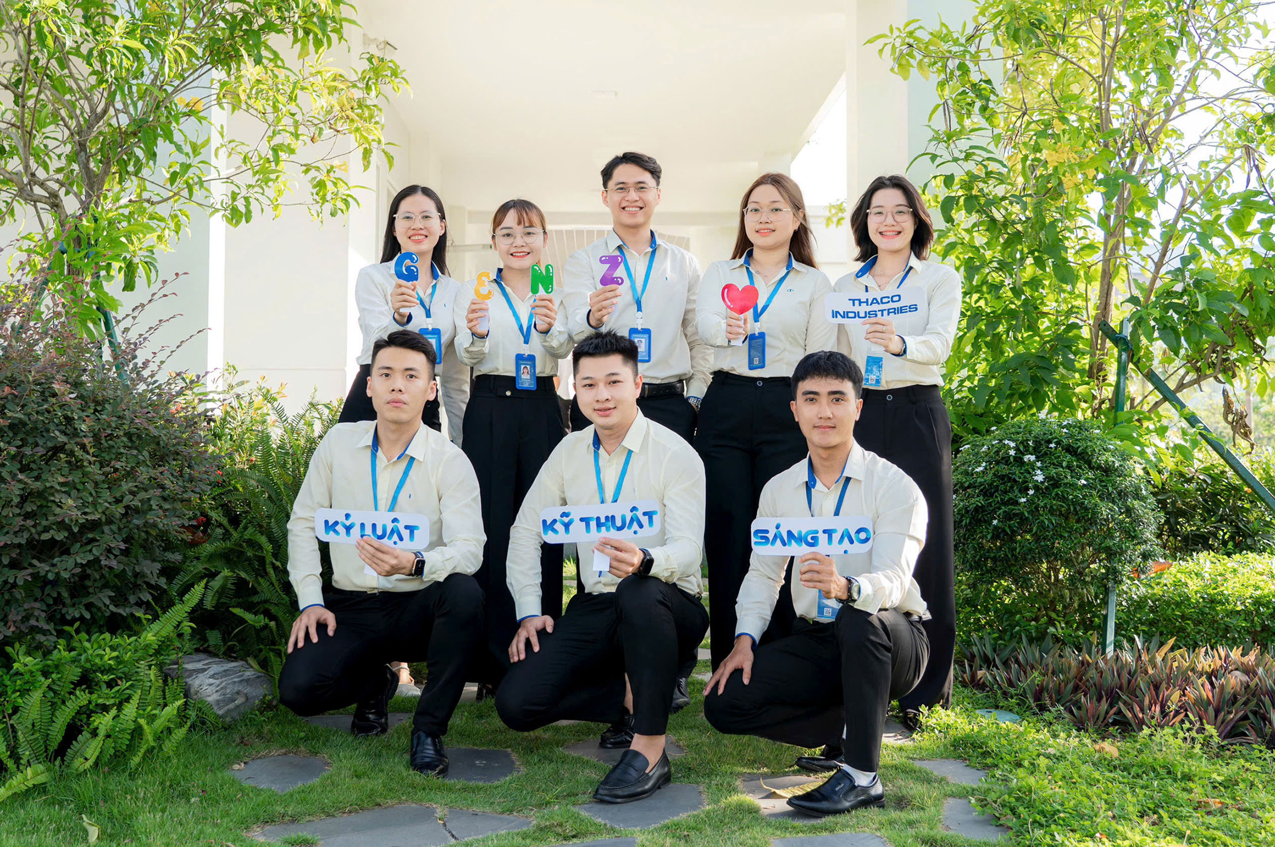Nhân sự Gen Z tại THACO INDUSTRIES