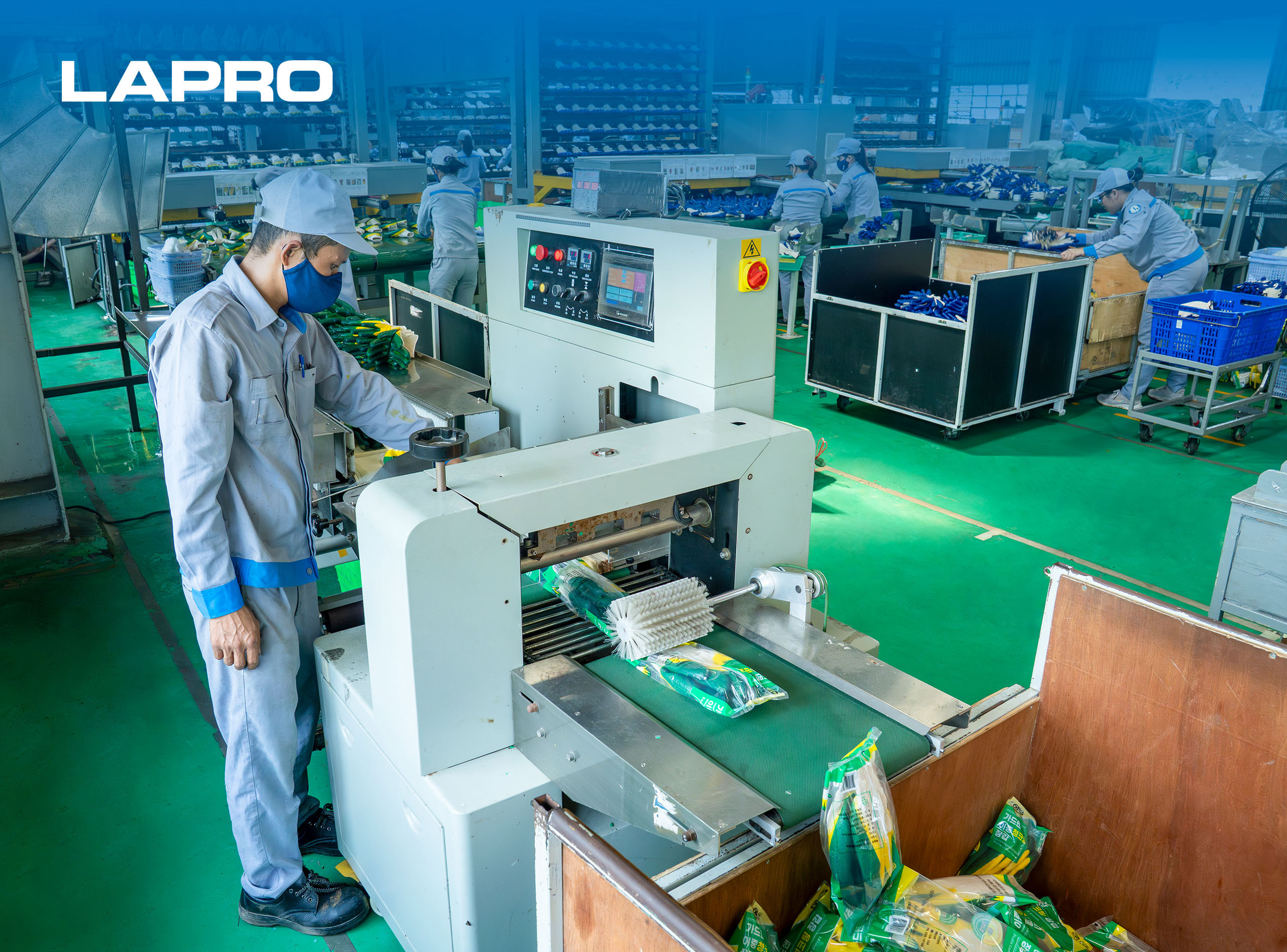 Lapro manufactures and supplies a wide range of high-quality safety gloves