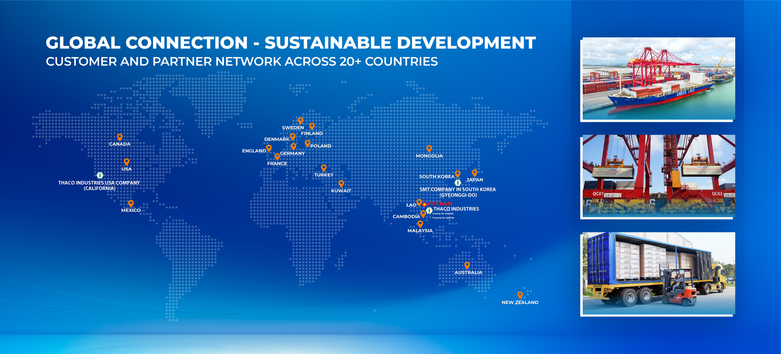 OEM Manufacturer THACO INDUSTRIES: Global connection, sustainable development