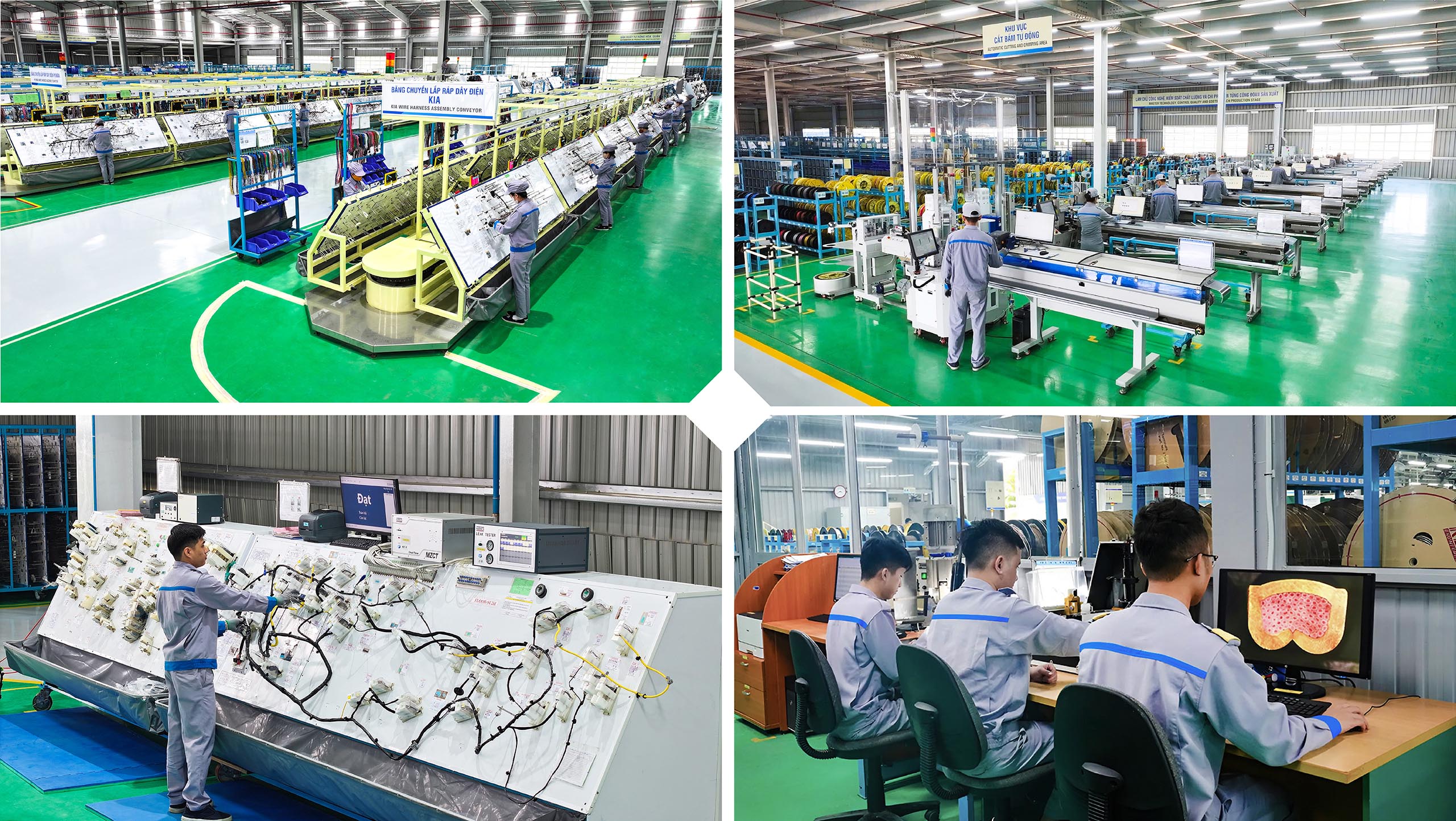 Stable and efficient electrical connection systems