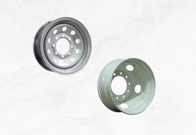 SEMI-TRAILER WHEEL RIMS (12" - 24.5")