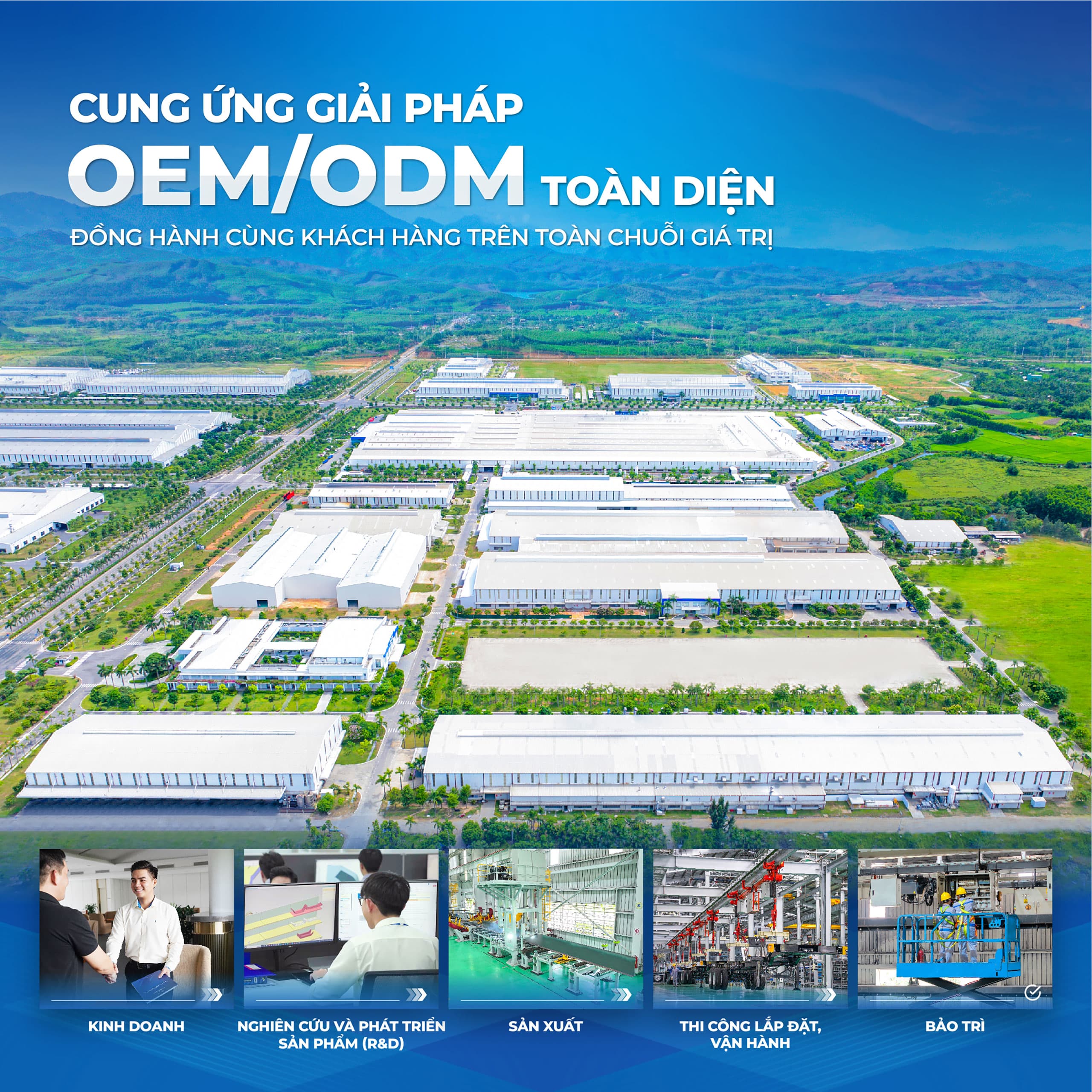 Sở hữu mạng lưới nhà cung cấp chiến lược toàn cầu, THACO INDUSTRIES đảm bảo chuỗi cung ứng ổn định, 