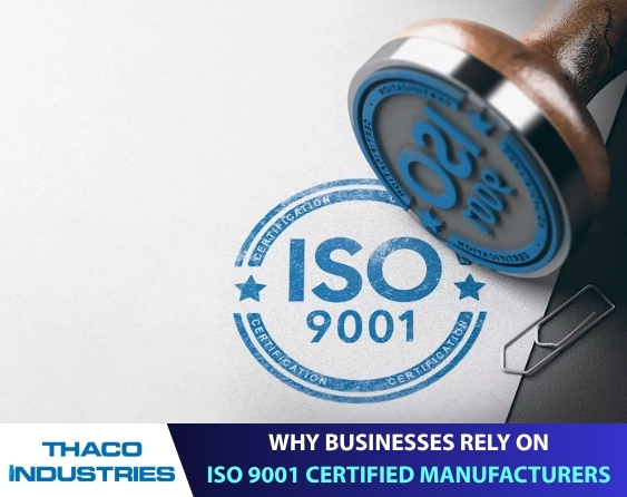 ISO 9001 certified manufacturer