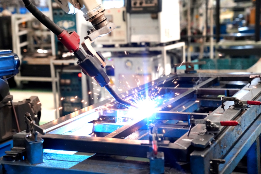 High strength welding and accurate structural assembly