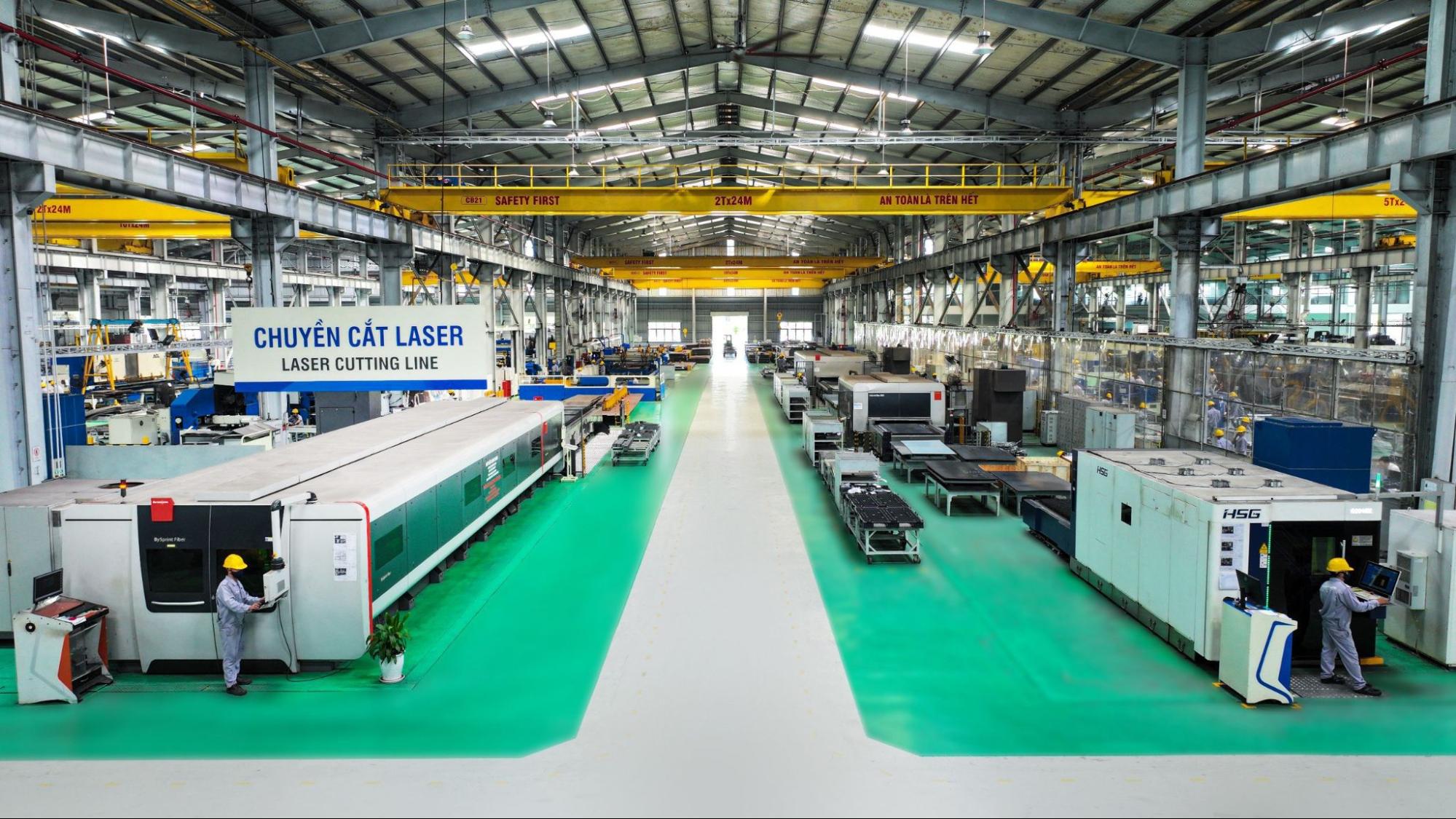 THACO INDUSTRIES provides precision laser fabrication solutions