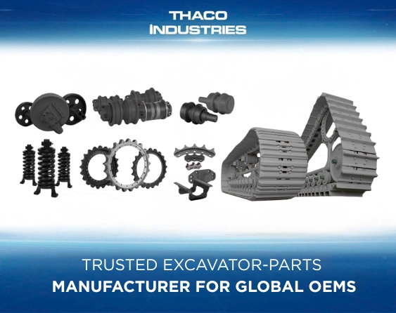 Trusted Excavator-Parts Manufacturer for Global OEMs