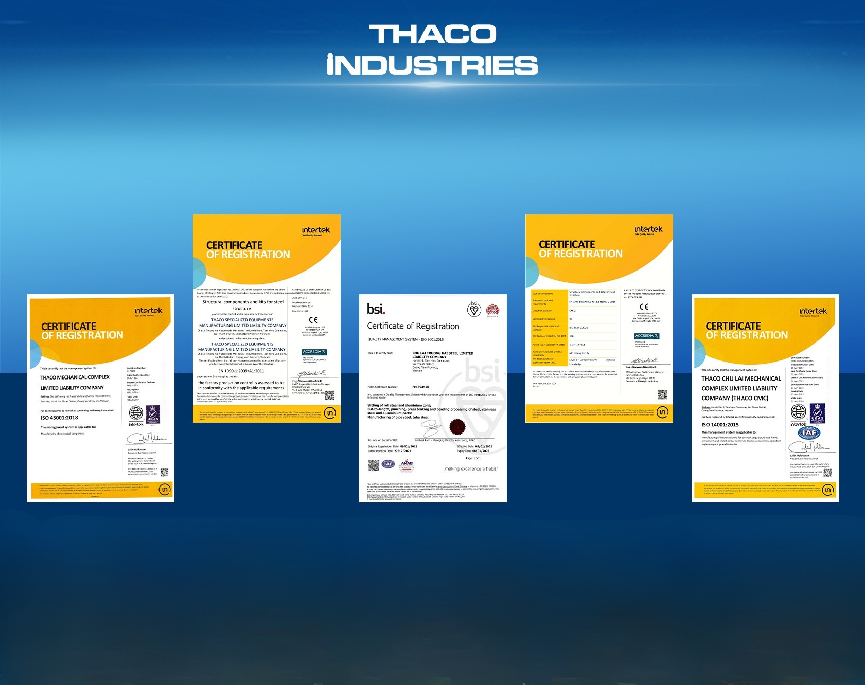 THACO INDUSTRIES – Reliable Partner for Fabricated Excavator Buckets