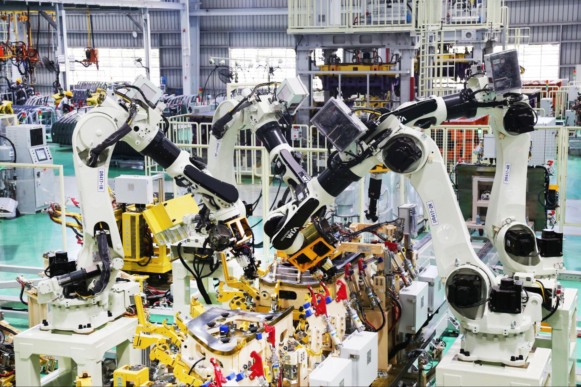 THACO INDUSTRIES's modern machinery and technology system