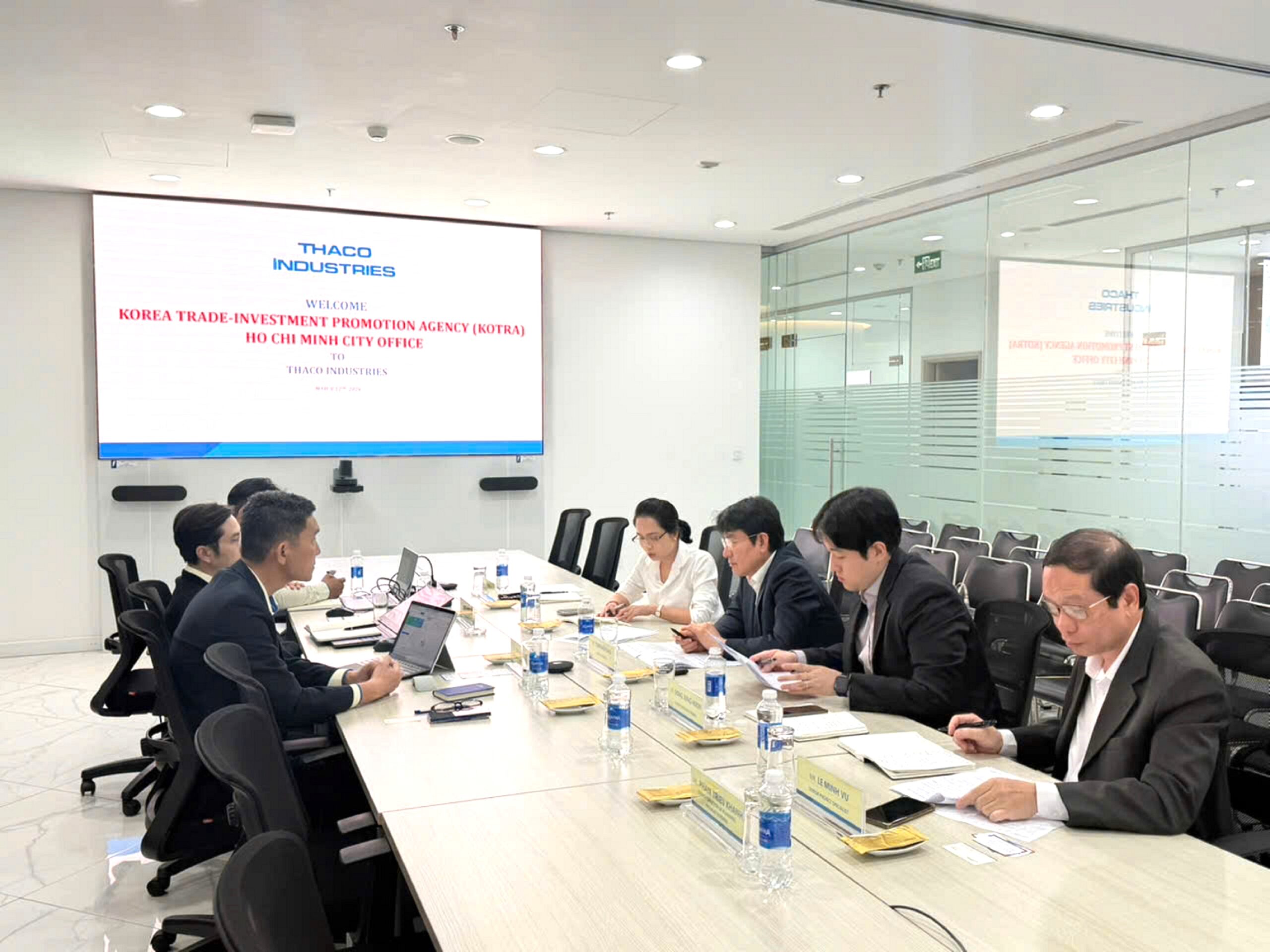 Buổi làm việc giữa THACO INDUSTRIES và KOTRA HCMC