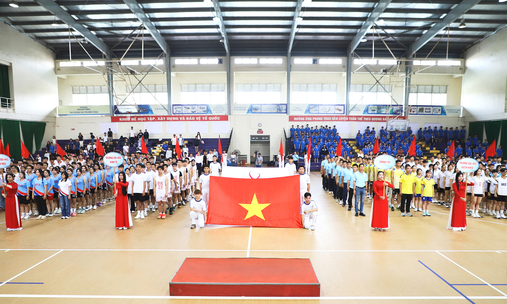 2.1 Đại hội thu hút gần 1.000 vận động viên tham gia