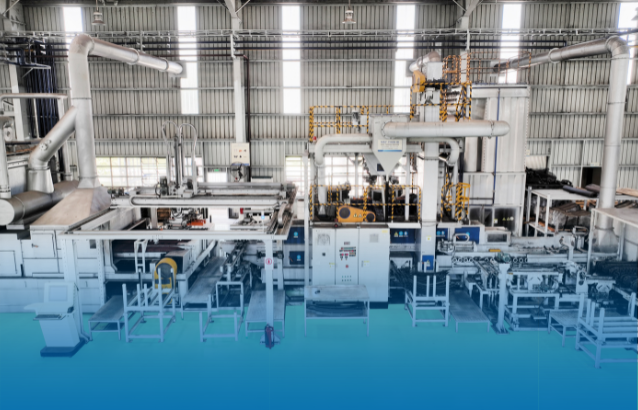 SHOT PEENING LINE