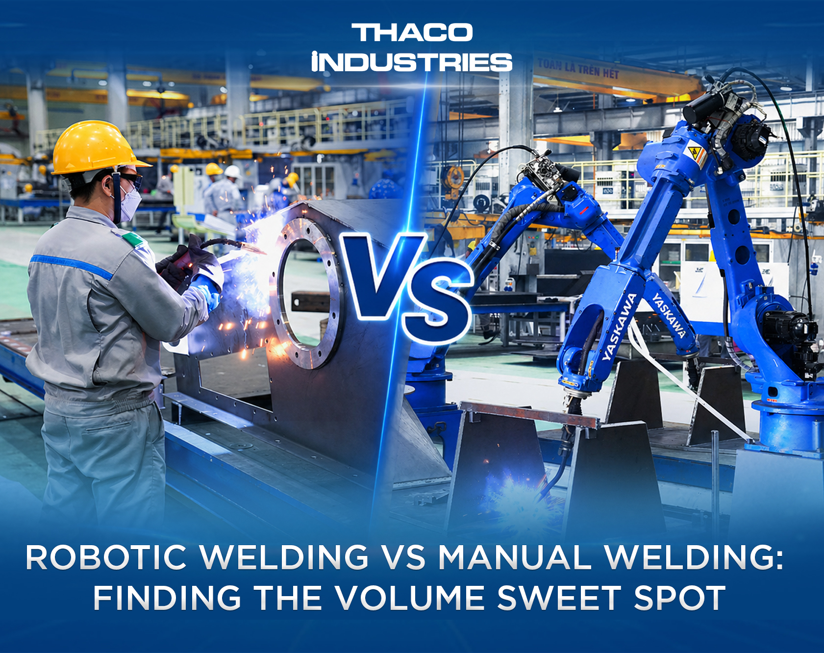 Robotic welding vs manual welding